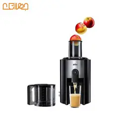 قیمت و مشخصات آبمیوه‌ گیری BRAUN براون مدل j500