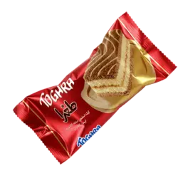 کیک اسفنجی دورنگ طغرا 47گرمی