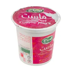 ماست نیم چرب لیوانی صباح 400گرم