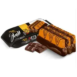 کیک ستلی با روکش کاکائویی نظری