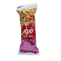 مغز بادام زمینی سرکه نمکی مزمز  35گرم