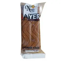 کیک لایه ای با کرم کاکائویی شفاف نظری 70گرم