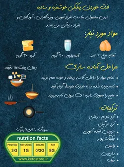 پودر پنکیک آماده کتویی