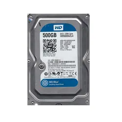 خرید و قیمت هارد دیسک وسترن دیجیتال مدل BLUE WD5000AZLX ظرفیت 500 گیگابایت