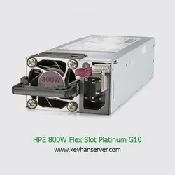 پاور سرور اچ پی HPE 800W Flex Slot Platinum Hot Plug با پارت نامبر  865414-B21