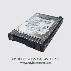 هارد سرور اچ پی HP 600GB 12G 15K SAS