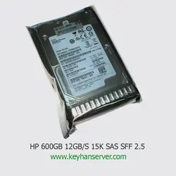 هارد سرور اچ پی HP 600GB 12G 15K SAS