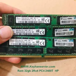 رم سرور 32 گیگابایتی اچ پی HP RAM 32GB PC4 2400T با پارت نامبر 805353-B21