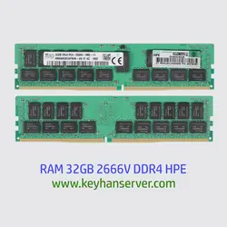 رم سرور اچ پی RAM 32GB 2666V HP