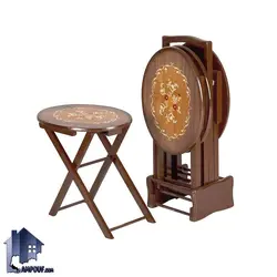 میز عسلی چمدانی HOA49