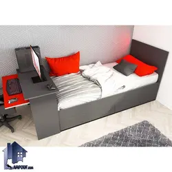 تخت خواب یک نفره SBJ239 - فروشگاه اینترنتی لمپاف