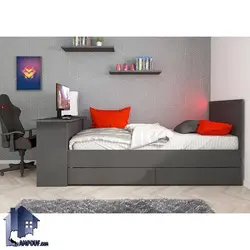 تخت خواب یک نفره SBJ239 - فروشگاه اینترنتی لمپاف