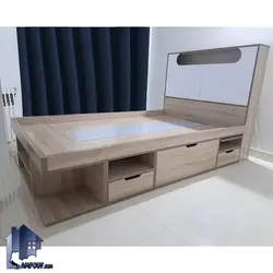 تخت خواب دو نفره DBJ201 - فروشگاه اینترنتی لمپاف