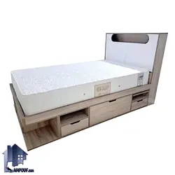 تخت خواب یک نفره SBJ242 - فروشگاه اینترنتی لمپاف