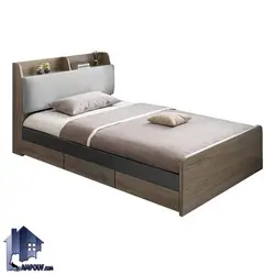 تخت خواب یک نفره SBJ243 - فروشگاه اینترنتی لمپاف