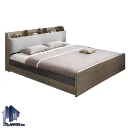 تخت خواب دو نفره DBJ202 - فروشگاه اینترنتی لمپاف