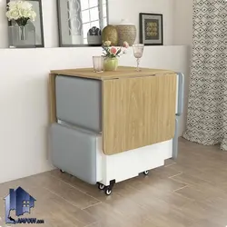 ست میز نهارخوری تبدیلی DTJ84 - فروشگاه اینترنتی لمپاف