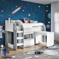 تخت خواب دو طبقه TBJ125 - فروشگاه اینترنتی لمپاف