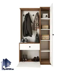 جاکفشی و جالباسی SHJ414 - فروشگاه اینترنتی لمپاف