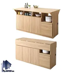 میز نهارخوری تبدیلی DTJ86 - فروشگاه اینترنتی لمپاف
