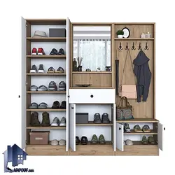 جاکفشی و جالباسی SHJ416 - فروشگاه اینترنتی لمپاف