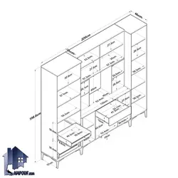 کابینت CSJ144 - فروشگاه اینترنتی لمپاف