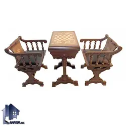 میز صندلی شطرنج و تخته نرد DTA500