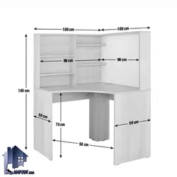 میز تحریر گوشه ای SDJ380