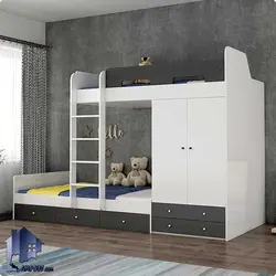 تخت خواب دو طبقه TBJ78