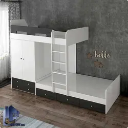 تخت خواب دو طبقه TBJ78