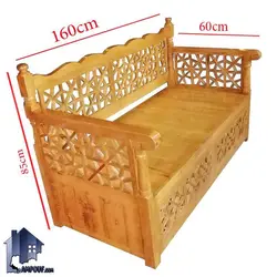 تخت سنتی سه نفره Trk234