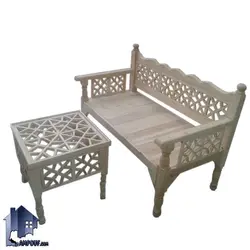 ست تخت دونفره سنتی مدل TRK110