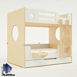 تخت خواب دو طبقه TBJ49