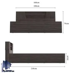 تخت خواب دو نفره DBJ108