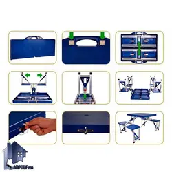 میز و صندلی تاشو DTH100