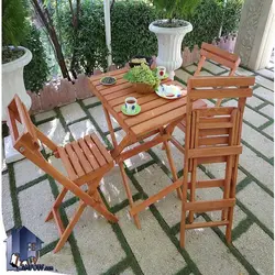 میز بنچ تاشو 4 نفره BTAR102