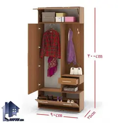 جاکفشی و جالباسی SHJ250