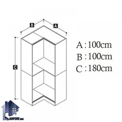 کمد جالباسی LHJ170