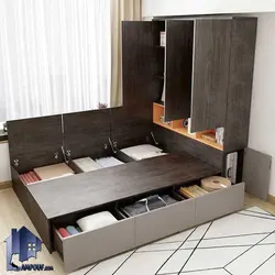 تخت خواب دو نفره DBJ160