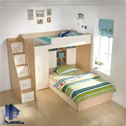 تخت خواب دو طبقه TBJ73