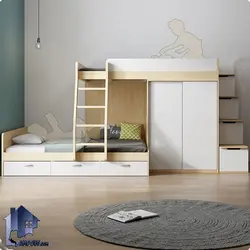 تخت خواب دو طبقه TBJ57