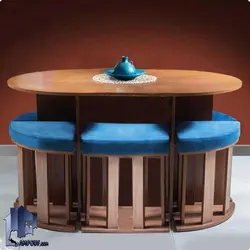 ست میز نهارخوری کمجا DTB9