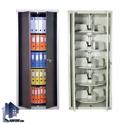 کمد بایگانی دوار 5 طبقه زونکن بشقابی LSNF300
