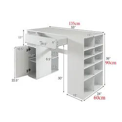 میز چرخ خیاطی SMDJ107