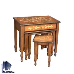 میز عسلی چهار تکه HOA73