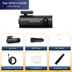 دوربین خودرو شیائومی مدل DDPai Dash Cam Mini