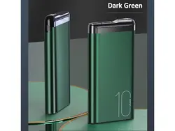 پاور بانک دو پورت یوسمز مدل USAMS Dual USB Digital Display Power Bank US-CD148 با ظرفیت 10000mAh