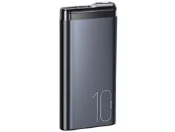 پاور بانک دو پورت یوسمز مدل USAMS Dual USB Digital Display Power Bank US-CD148 با ظرفیت 10000mAh