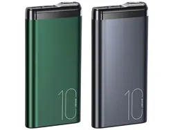 پاور بانک دو پورت یوسمز مدل USAMS Dual USB Digital Display Power Bank US-CD148 با ظرفیت 10000mAh