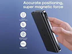 پاوربانک مگنت فست شارژ جویروم JOYROOM Wireless Charging Power Bank JR-W010 با حداکثر توان 22.5W